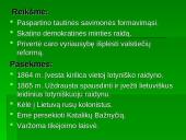 Tautinio sąjūdžio bei pasipriešinimų okupacijoms raida Lietuvoje carinės ir sovietinės okupacijos laikotarpiu 11 puslapis