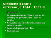 Tautinio sąjūdžio bei pasipriešinimų okupacijoms raida Lietuvoje carinės ir sovietinės okupacijos laikotarpiu 16 puslapis