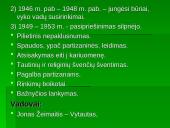 Tautinio sąjūdžio bei pasipriešinimų okupacijoms raida Lietuvoje carinės ir sovietinės okupacijos laikotarpiu 18 puslapis