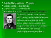 Tautinio sąjūdžio bei pasipriešinimų okupacijoms raida Lietuvoje carinės ir sovietinės okupacijos laikotarpiu 19 puslapis