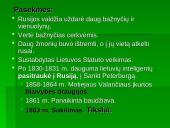 Tautinio sąjūdžio bei pasipriešinimų okupacijoms raida Lietuvoje carinės ir sovietinės okupacijos laikotarpiu 9 puslapis