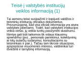 Teisė į informaciją 9 puslapis