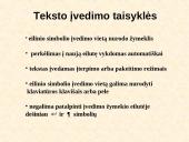 Tekstų redaktorius Microsoft Word 14 puslapis