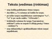 Tekstų redaktorius Microsoft Word 15 puslapis