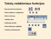 Tekstų redaktorius Microsoft Word 7 puslapis
