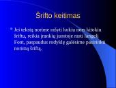 Tekstų tvarkymas 9 puslapis
