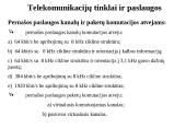 Telekomunikacijų tinklai ir paslaugos 13 puslapis