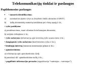 Telekomunikacijų tinklai ir paslaugos 16 puslapis