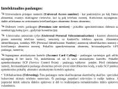 Telekomunikacijų tinklai ir paslaugos 20 puslapis