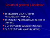 The Judicial System of Republic of Lithuania 2 puslapis