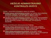 Viešojo administravimo kontrolė 5 puslapis
