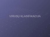 Virusų klasifikacija 2 puslapis