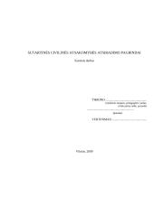 Sutartinės civilinės atsakomybės atsiradimo pagrindai