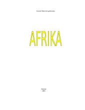 Afrika ir Afrikos charakteristika 10 puslapis