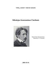Mikalojus Konstantinas Čiurlionis - pagrindinės biografijos datos ir faktai