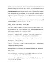 Mutual relations between the Czech and Lithuanian Republics 4 puslapis