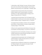 Mutual relations between the Czech and Lithuanian Republics 6 puslapis