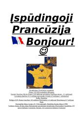 Įspūdingoji Prancūzija 1 puslapis