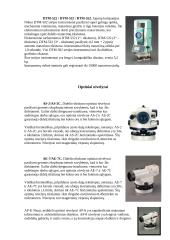 Šiuolaikinių geodezinių instrumentų gausa ir taikymas individualiose (UAB) įmonėse 7 puslapis