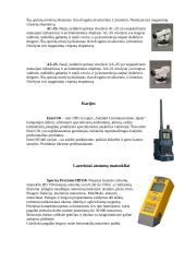 Šiuolaikinių geodezinių instrumentų gausa ir taikymas individualiose (UAB) įmonėse 8 puslapis