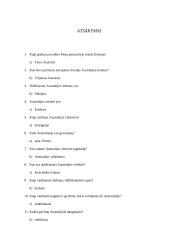 Testas apie Australiją 6 puslapis