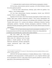 Įmonės analizė: turto valdymas AB "Turto bankas" 8 puslapis