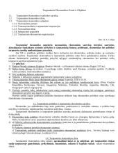 Tarptautinės ekonomikos esmė ir objektai