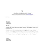 Įvairūs raštvedybos dokumentai 15 puslapis