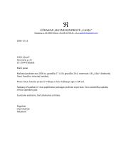 Įvairūs raštvedybos dokumentai 16 puslapis