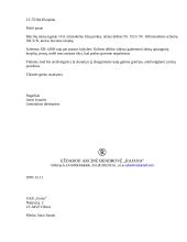 Įvairūs raštvedybos dokumentai 6 puslapis