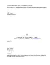 Įvairūs raštvedybos dokumentai 8 puslapis