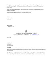 Įvairūs raštvedybos dokumentai 9 puslapis
