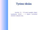 15-16 metų paauglių elgesio įvertinimas naudojantis BASC–2 metodika 5 puslapis