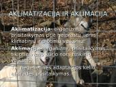 Organizmų adaptacija 8 puslapis