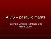 AIDS – pasaulio maras
