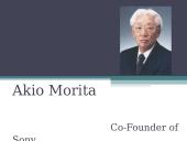 Akio Morito - Sony Co-founder