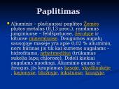 Aliuminis (lot. Aluminium) 4 puslapis