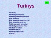 Alkoholiai, alkoholių skirstymas, savybės 2 puslapis