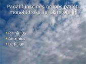 Alkoholiai, alkoholių skirstymas, savybės 7 puslapis