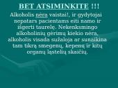 Alkoholio kontrolė ir prevencija 14 puslapis