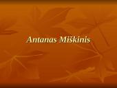 Apie Antaną Miškinį