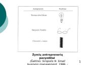 Antrepreneris. Pasireiškimas ir veikla 10 puslapis
