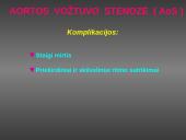 Aortos vožtuvo nesandarumas 18 puslapis