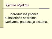 Individualios įmonės apskaitos principai 2 puslapis