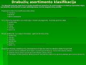 Asortimentas. Jo politika ir tikslai 8 puslapis