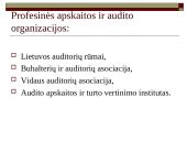 Audito raida pasaulyje ir Lietuvoje 11 puslapis