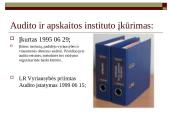 Audito raida pasaulyje ir Lietuvoje 10 puslapis