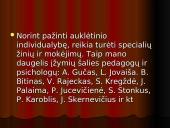 Auklėtinio svarba ir pažinimo būdai 7 puslapis