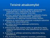 Autorių teisės. Programinės įrangos apsauga 12 puslapis