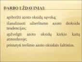 Azoto oksidų kiekis atmosferoje 3 puslapis